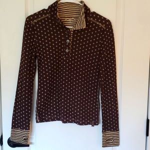 Kavu‎ Brown and Cream Shirt